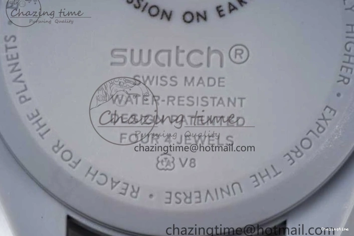 0128 Speedmaster Misson To The Moon 1:1 Best Edition Black Dial On Nylon Strap Quartz UrbanChic 7856